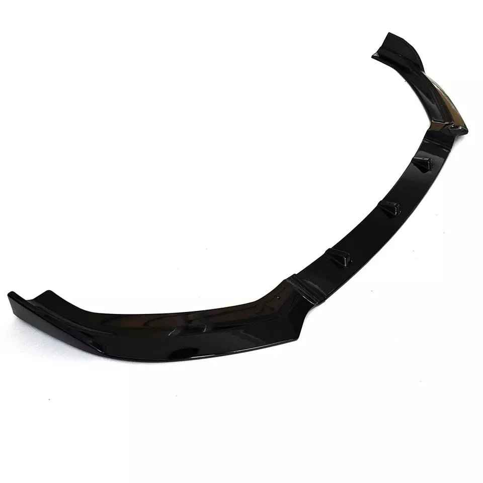 Gloss Black Front Lip Splitter Suitable For AUDI A3 S-LINE 17-20