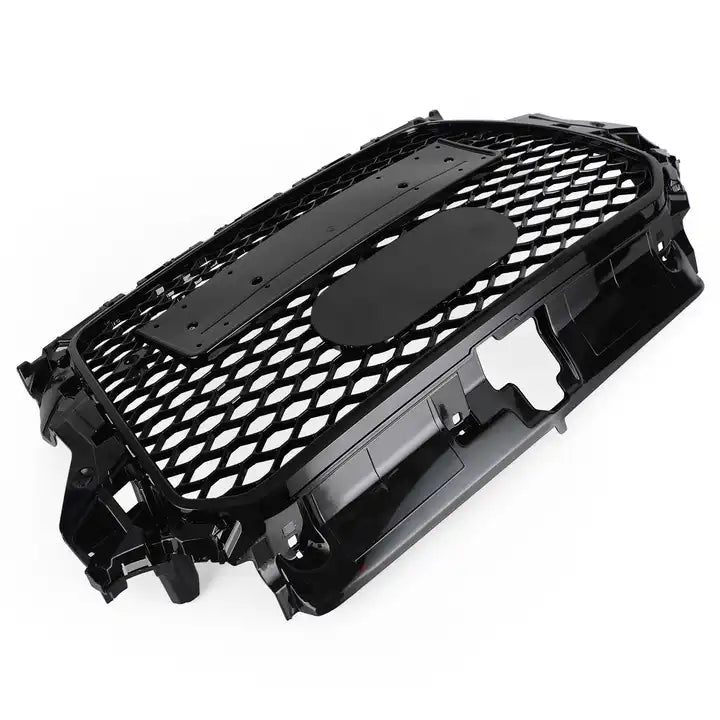 Gloss Black RS3 Style Front Bar Grille Suitable  For Audi A3 S3 8V 12-16