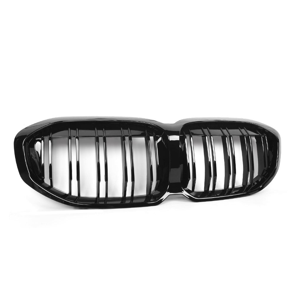 Gloss Black M4 Style Front Bumper Bar Grille Suitable For BMW 1 Series F40 2019-2022