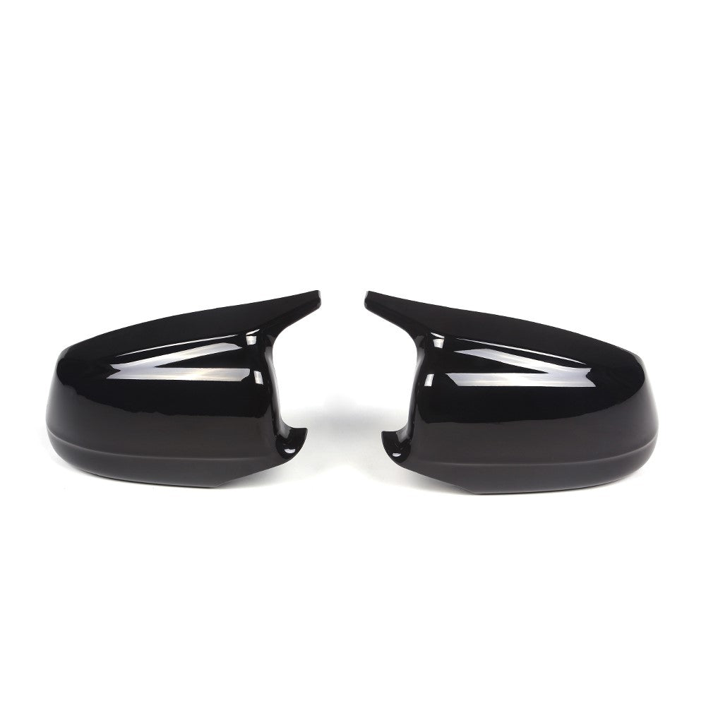 M Style Gloss Black Mirror Cap Covers Suitable For BMW 5 Series F10 F11 & 6 Series F06 F12 F13 & 7 Series F01 F02