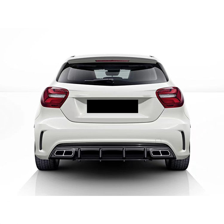 Gloss Black AMG Style Rear Diffuser Suitable For Mercedes-Benz A Class W176 13-19