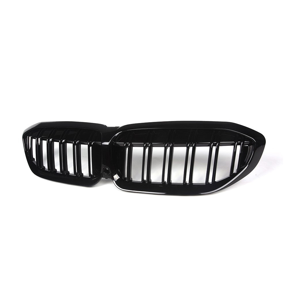 Gloss Black M3 Style Front Bumper Bar Grille Suitable For BMW 3-Series G20