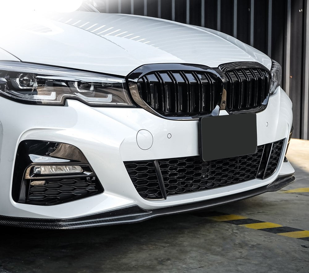 Gloss Black M3 Style Front Bumper Bar Grille Suitable For BMW 3-Series G20