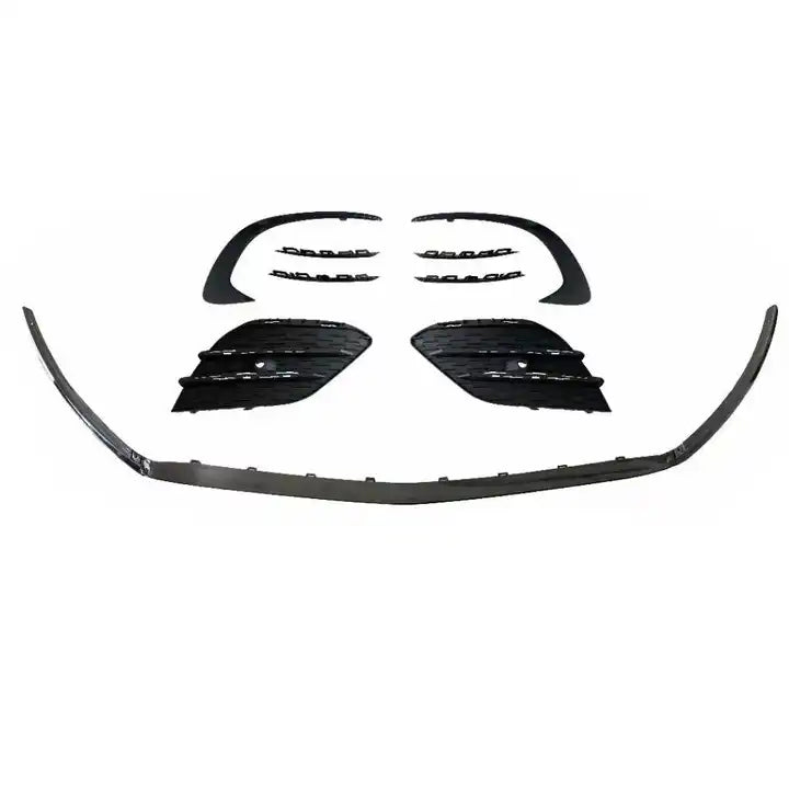 AMG Style Front Bar Aero Kit Splitter Suitable For Mercedes CLA W118 2019-2022