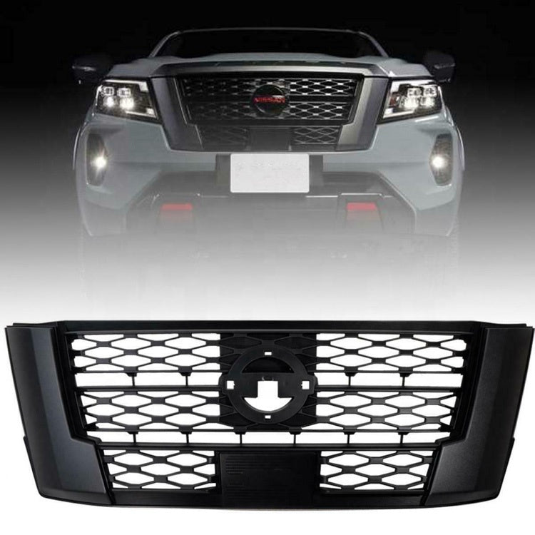 OEM Style Matte Black Grille Suitable For Nissan Navara 2022+