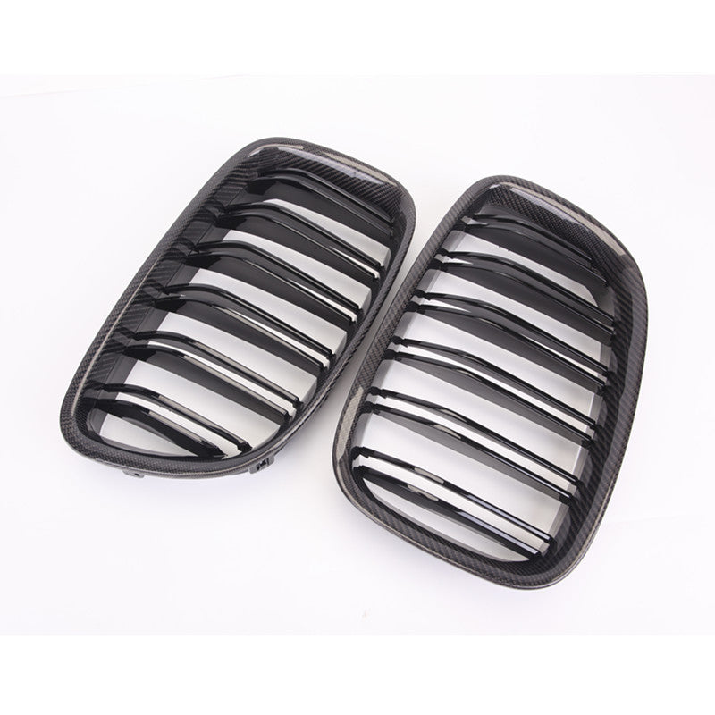 Gloss Black Double Slat Grilles Suitable For BMW 5 Series GT F07