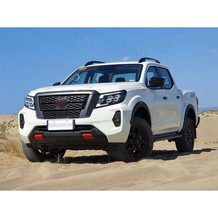 OEM Style Slim Matte Black Red 4pc Fender Flares Suitable for Nissan Navara 2022+