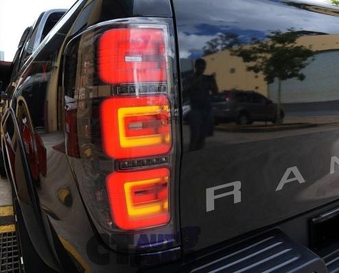 Smoked LED Tail Lights Suitable For Ford Ranger PX1 PX2 PX3