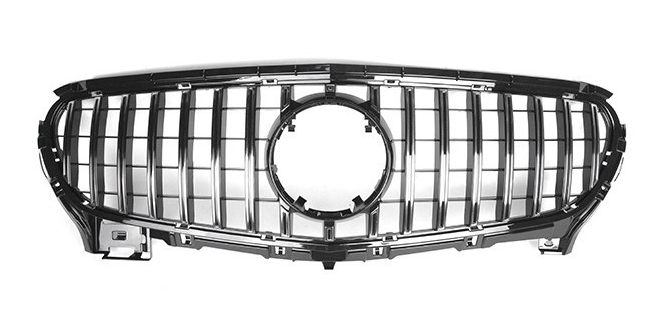 Gloss Black GT Style Grille Suitable For Mercedes-Benz AMG GT Coupe 15-18 C190