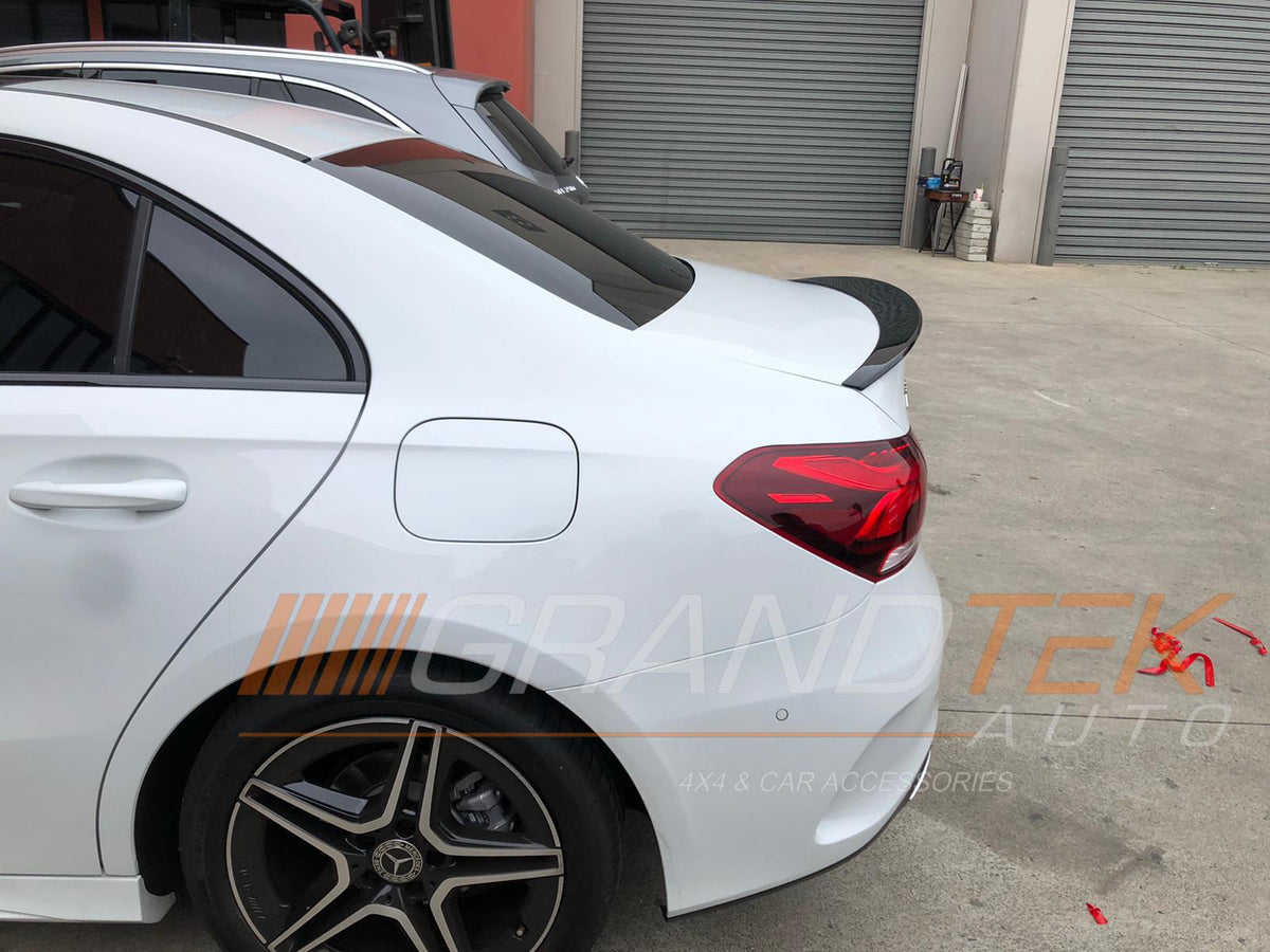 Gloss Black Rear Trunk Spoiler Suitable For Mercedes Benz A Class W177 Sedan A35 A180 A200 A220 A250 AMG 2019+