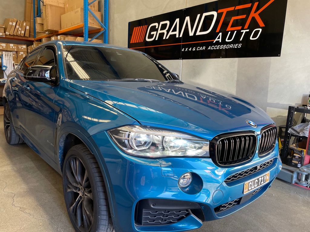 M Style Gloss Black Double Slat Grilles Suitable For BMW  X5 F15 & X6 F16