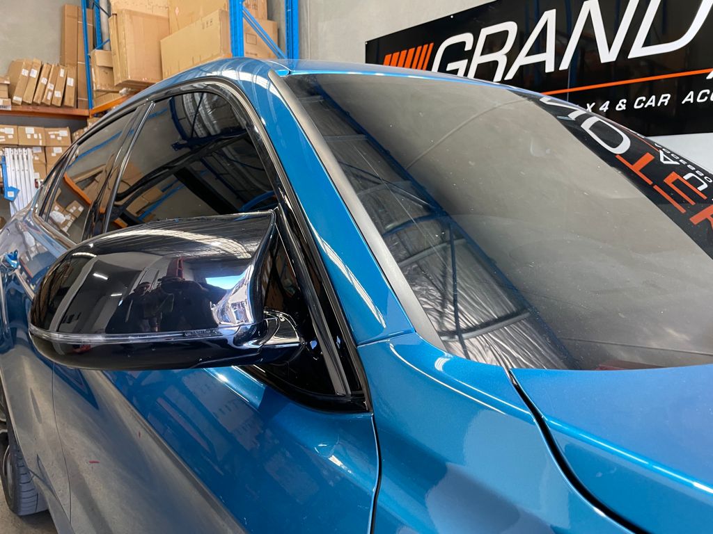 M5 Style Gloss Black Mirror Cover Caps Suitable For BMW 5 Series G30 G31 & 7 Series G11 G12