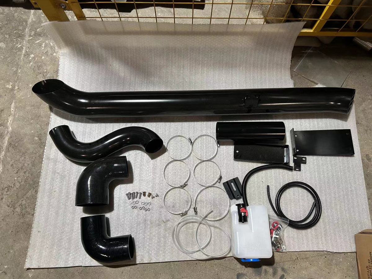 Short Entry Satin Black Stainless Steel Snorkel For Navara NP300 2015+