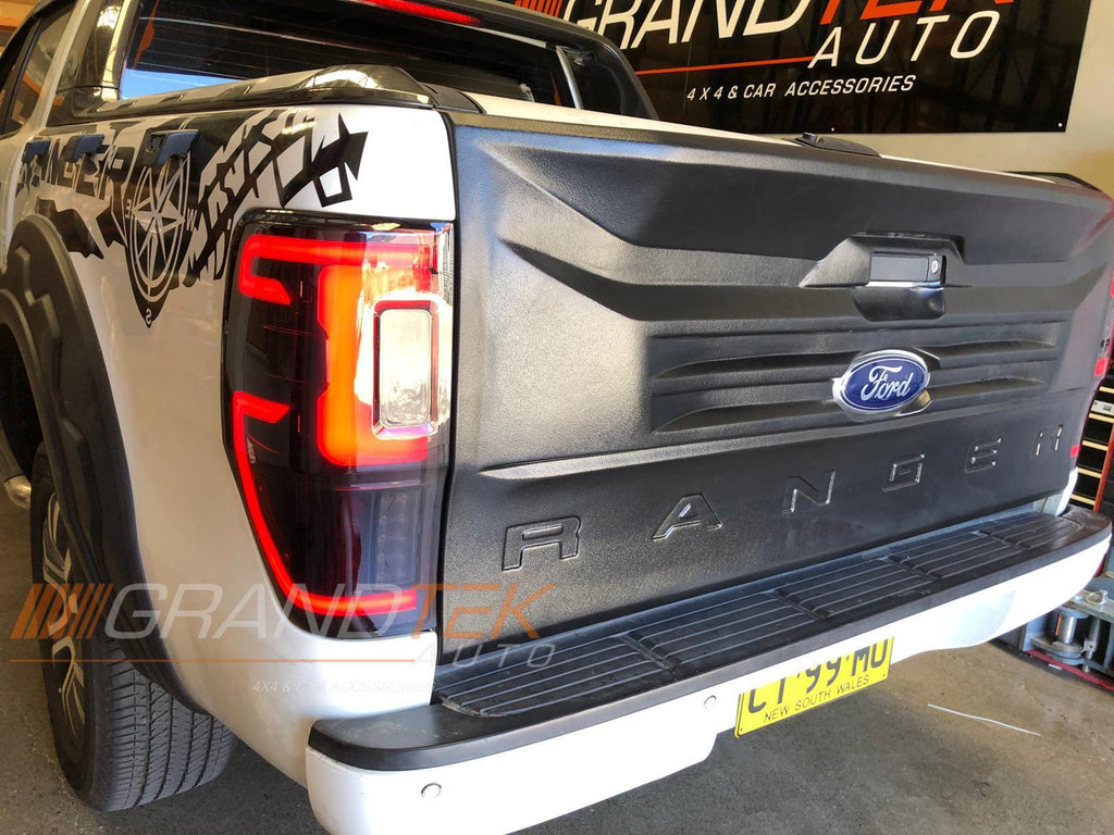 Sequential Smoked LED Tail Lights Suitable For Ford Ranger PX1 PX2 PX3