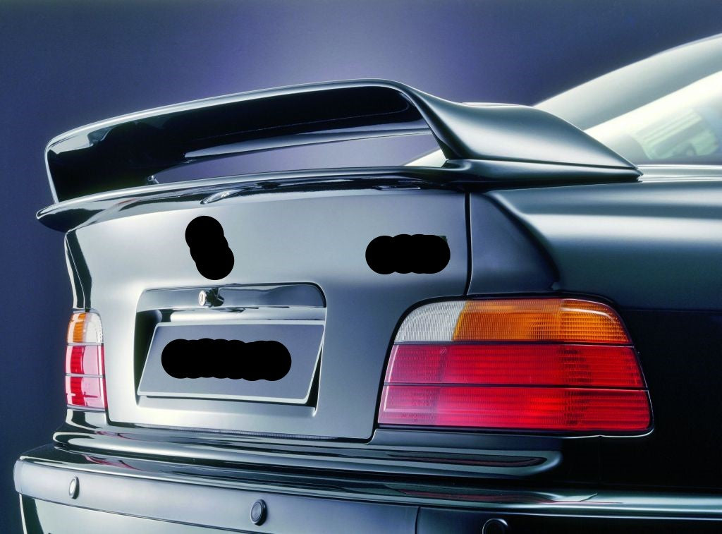 M3 Style Rear Boot Wing Suitable For BMW E36 4 Doors Sedan