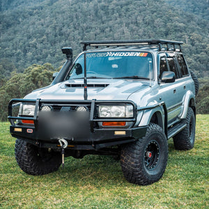 LandCruiser 80 Series Steel Bonnet 79 DPF Style 1990-1998 Pre-Order — Suitable for selected Toyota vehicles