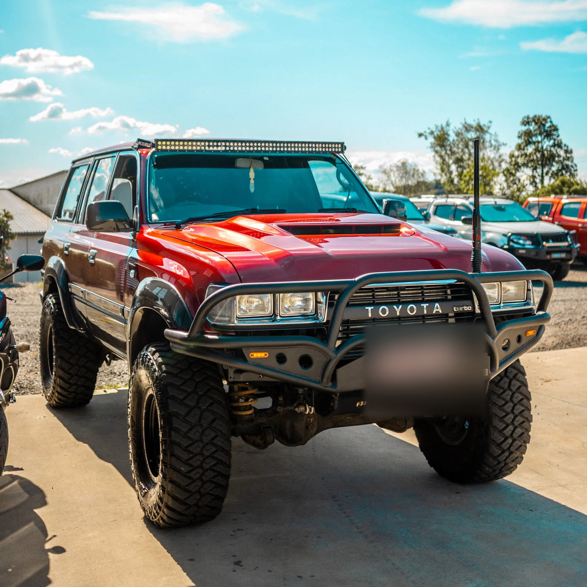 79 Series DPF-style bonnet suitable for Toyota LandCruiser 80 Series — gallery photo 2