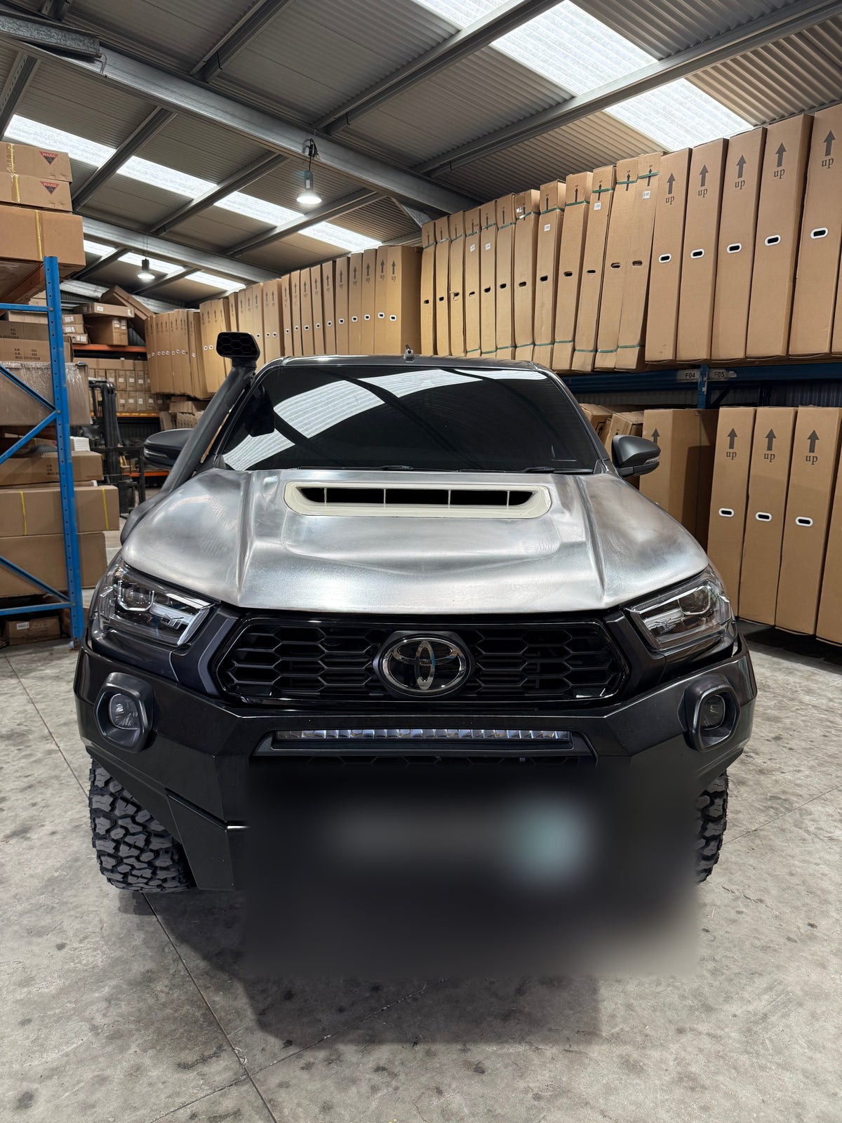 79 Series DPF-style bonnet suitable for Toyota Hilux N80 — gallery photo 2
