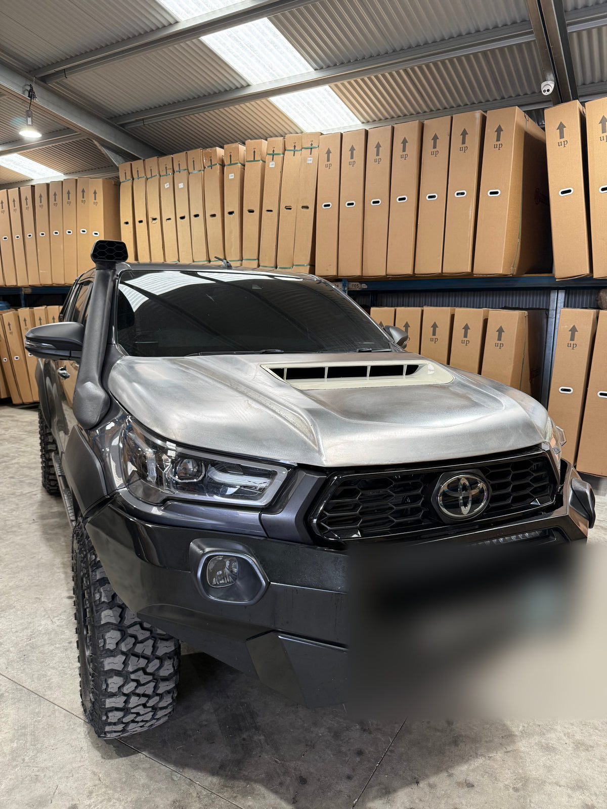 79 Series DPF-style bonnet suitable for Toyota Hilux N80 — gallery photo 3
