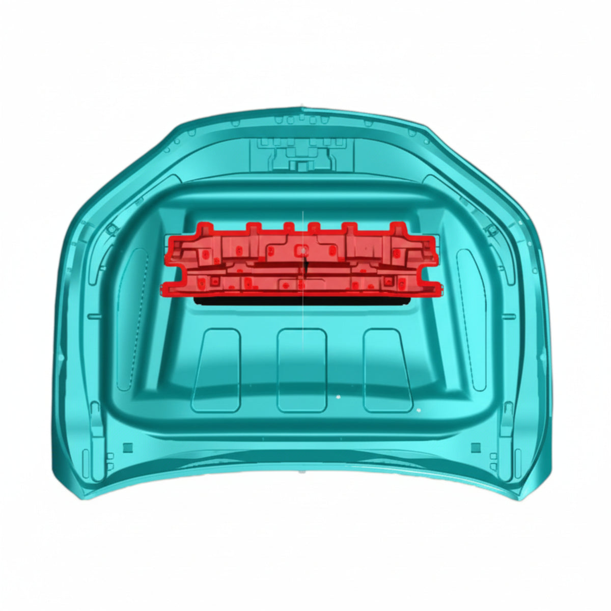 79 Series DPF-style bonnet suitable for Toyota Hilux N80 — gallery photo 4