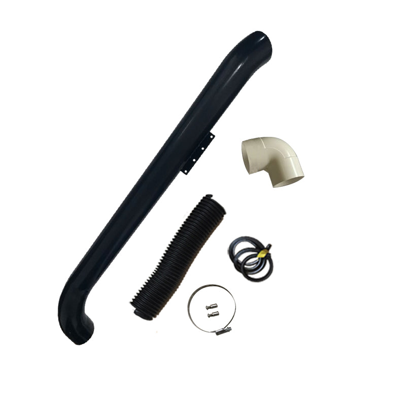 Satin Black Stainless Steel Snorkel For Hilux N70 05-11