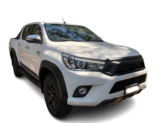 OEM TRD Style Matte Black Flares Suitable For Toyota Hilux SR SR5 N80 15+