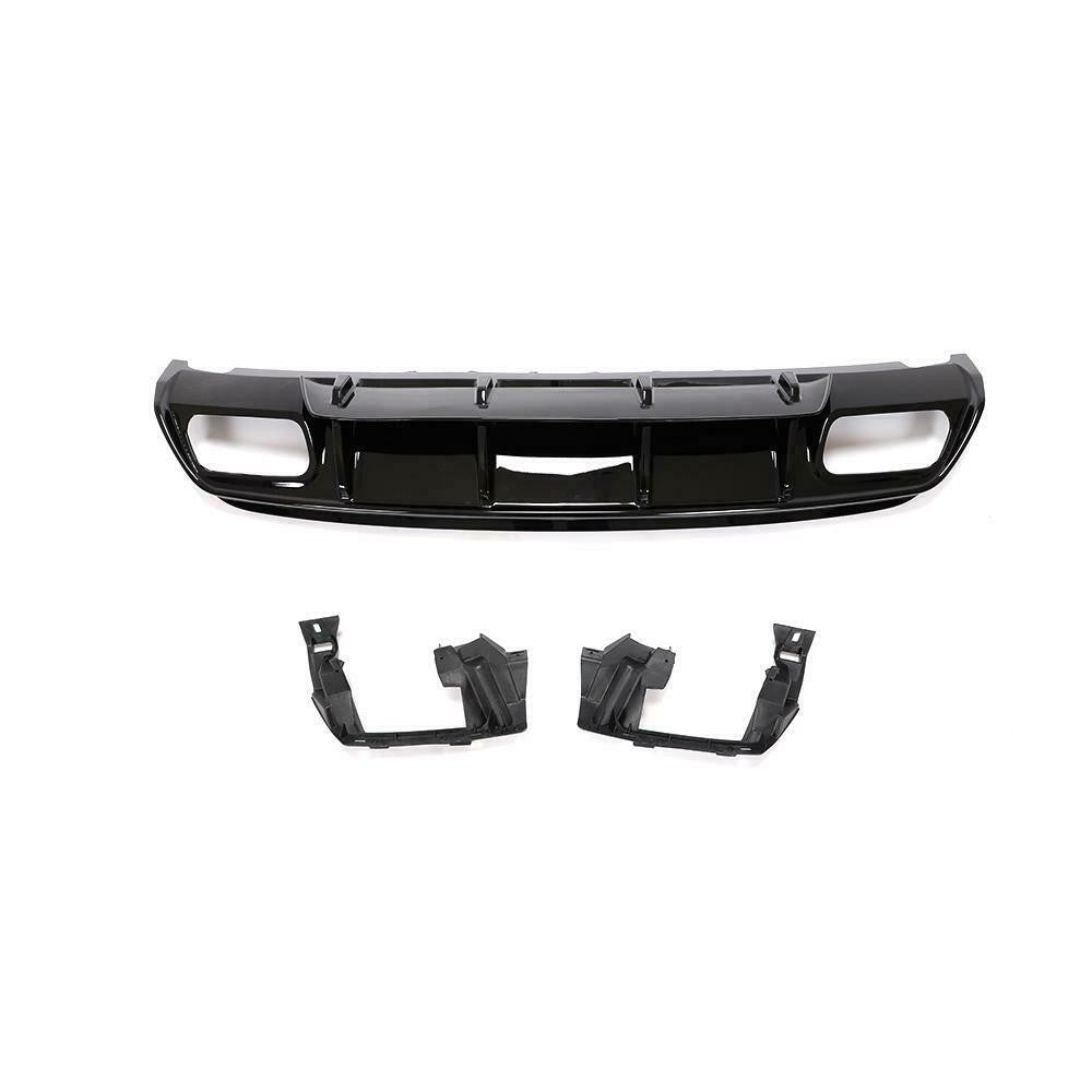 Gloss Black AMG Style Rear Diffuser Suitable For Mercedes-Benz A Class W176 13-19