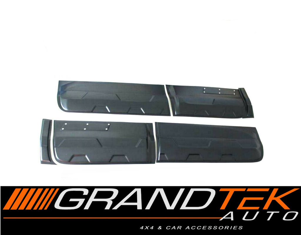 Side Monster Cladding Black To Suit Ford Ranger PX1 PX2 PX3 2012-2022
