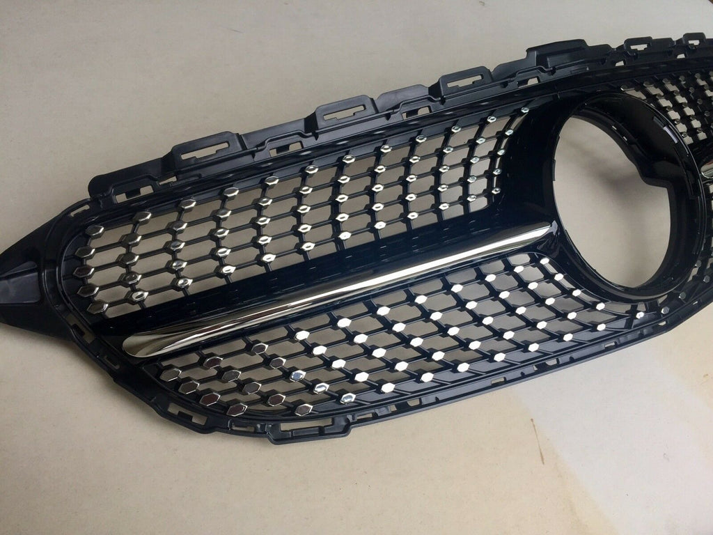 Diamond Style Front Bumper Grille Suitable For Mercedes-Benz C-Class W205
