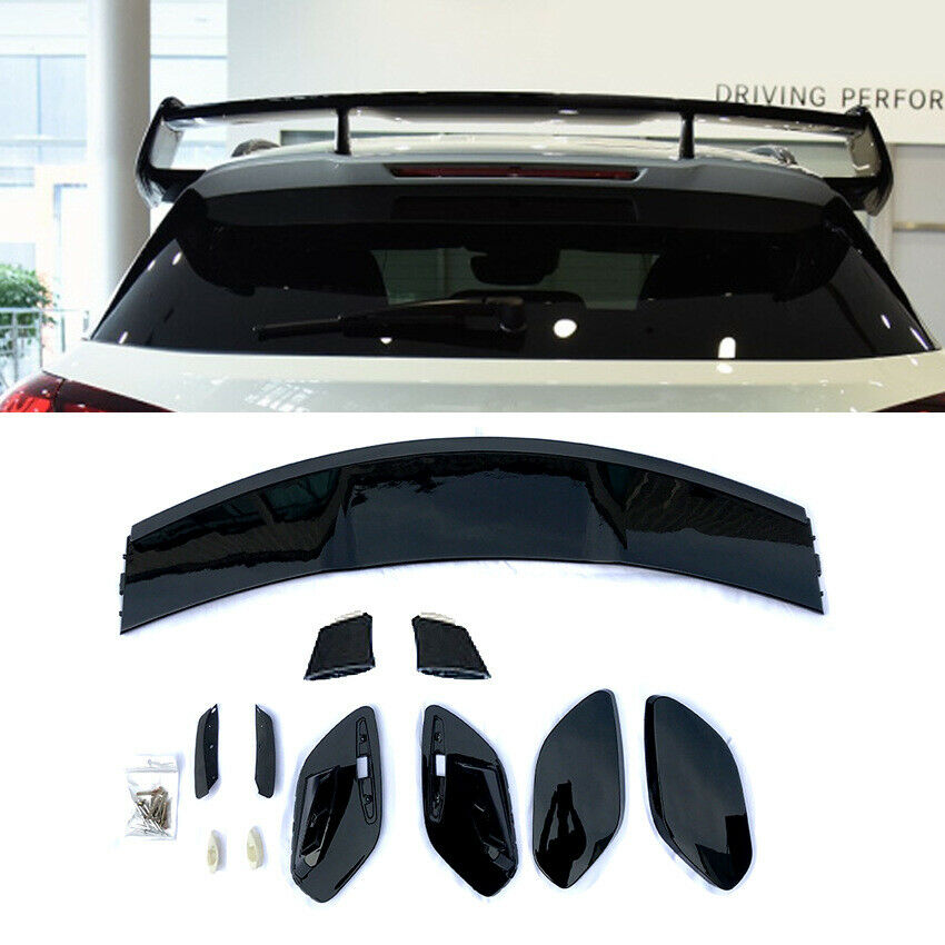 AMG A45 Rear Spoiler Gloss Black ABS Plastic For Mercedes-Benz A Class W176