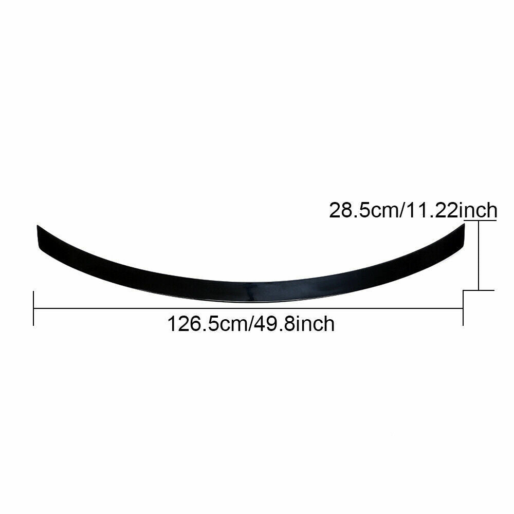 Gloss Black  Rear Boot Wing Suitable For Mercedes Benz C Class Sedan W205 14-22