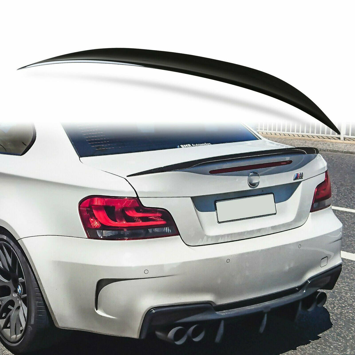 Performance Style Rear Boot Wing Suitable For BMW E82 Coupe 2007-2011