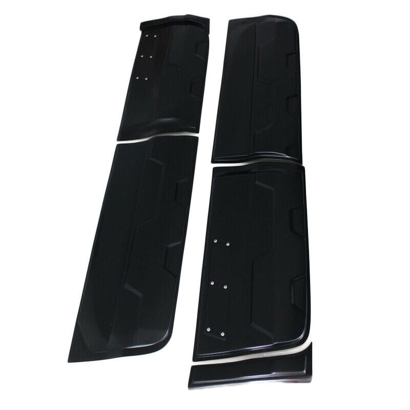 Side Monster Cladding Black To Suit Ford Ranger PX1 PX2 PX3 2012-2022