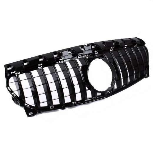 GTR Style Gloss Black Front Grille Suitable For Mercedes Benz Cla Class W117
