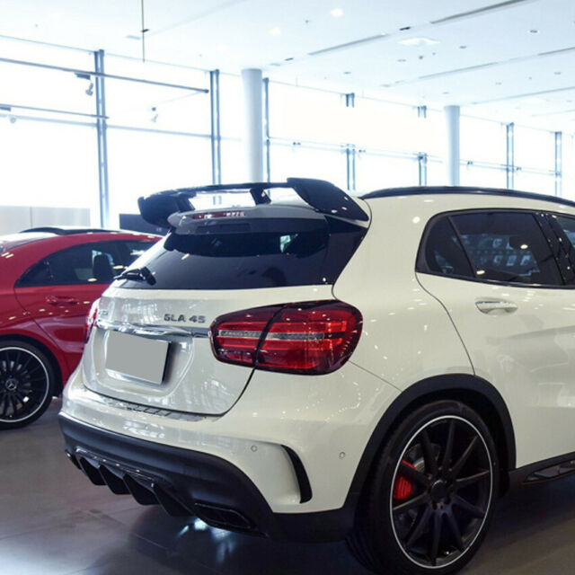 Gloss Black AMG Style Rear Roof Spoiler Suitable For Mercedes-Benz GLA Class W176 A-Class