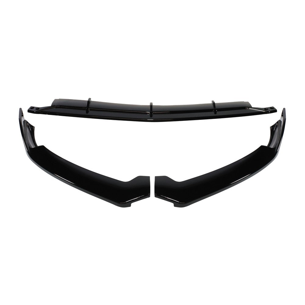 Gloss Black Front Lip Splitter Suitable For Mercedes W205 C63s 15-20
