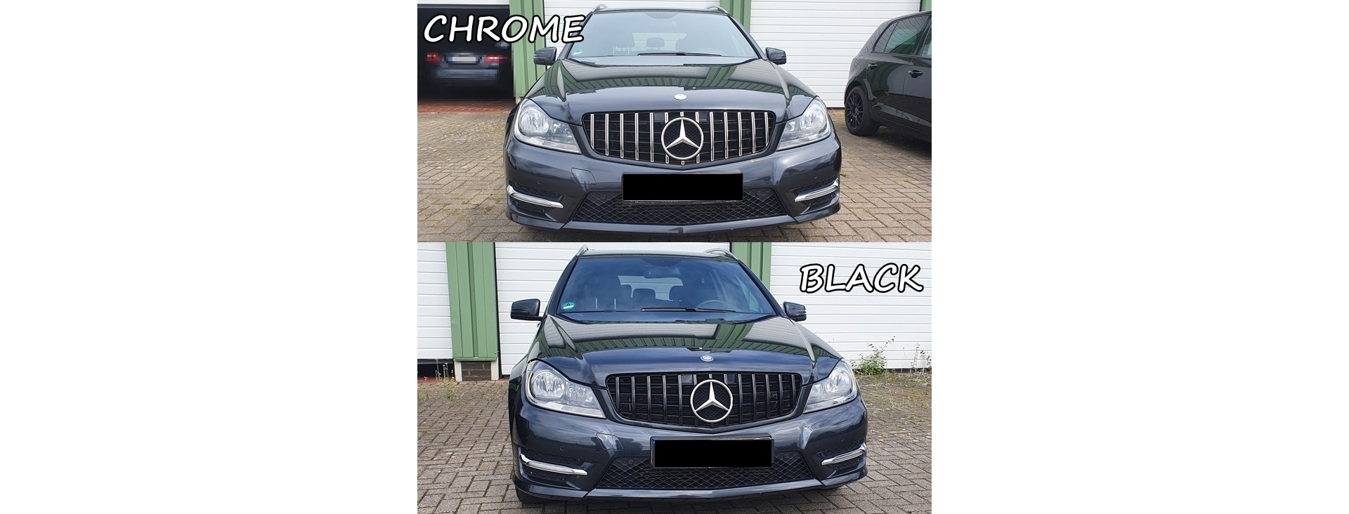 GTR Style Grille Suitable For Mercedes Benz C-Class C204-W204