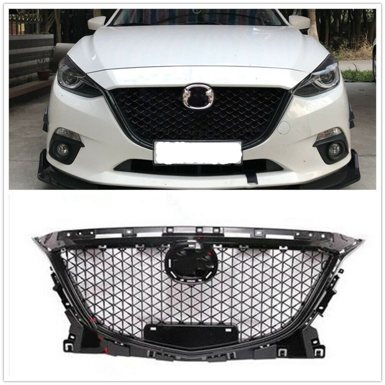 GTR Style Front Bumper Bar Grille Suitable For Mazda 3 BM 20172022 GrandTek Auto