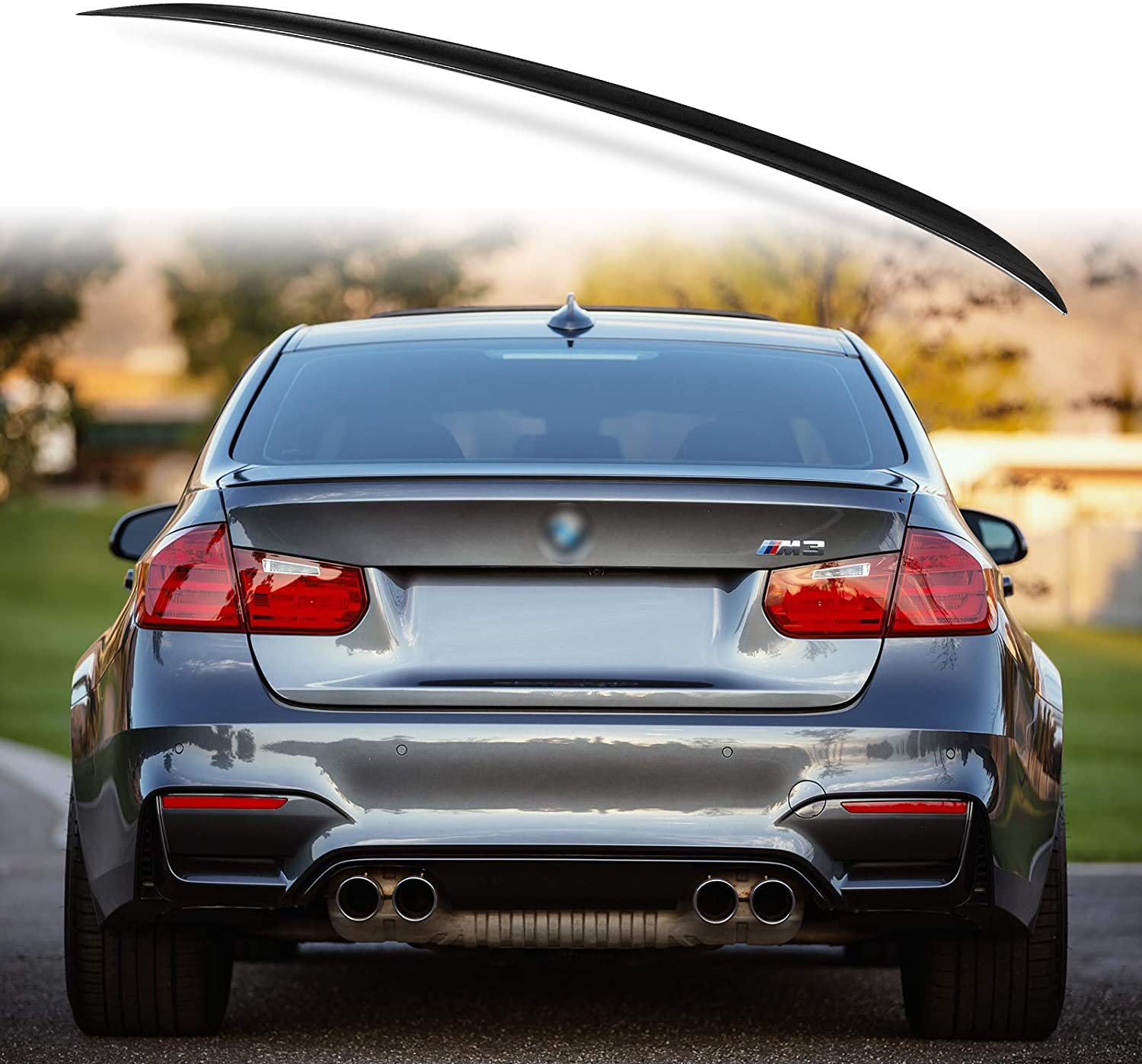 M4 Style Rear Boot Lip Spoiler Suitable For BMW 3 Series F30 & M4