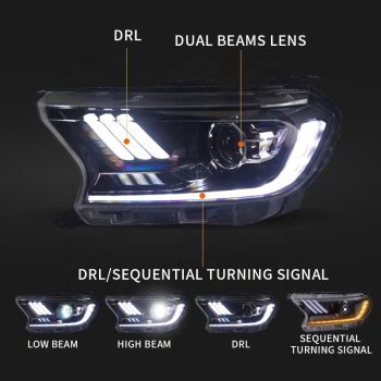 ford ranger mustang headlights