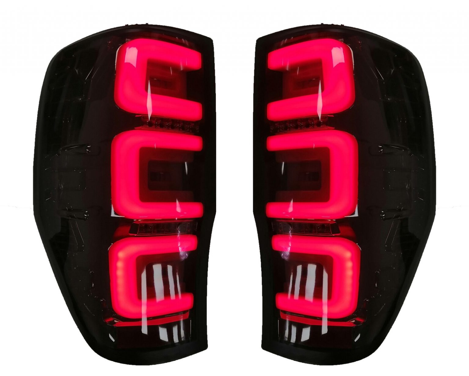 Smoked LED Tail Lights Suitable For Ford Ranger PX1 PX2 PX3 - GrandTek Auto