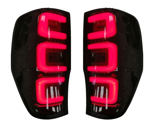 Smoked LED Tail Lights Suitable For Ford Ranger PX1 PX2 PX3