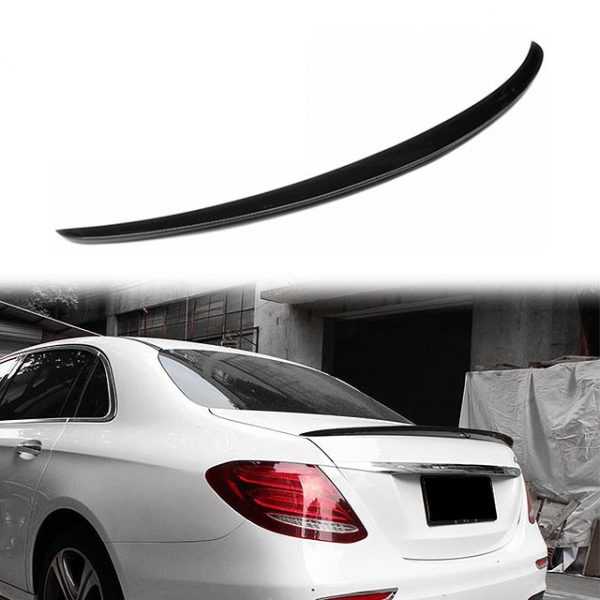 Amg Style Carbon Fiber Rear Boot Wing Spoiler Suitable For Mercedes 