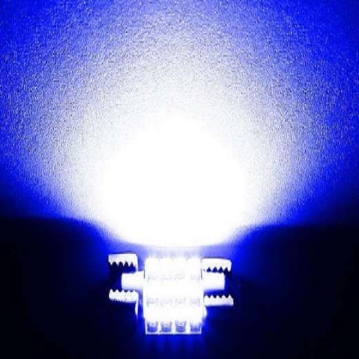 Blue led store lamp