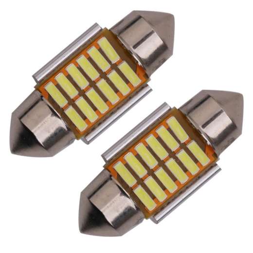 Find 16-LED 3528 SMD Auto Car Festoon Dome Interior Light Super White