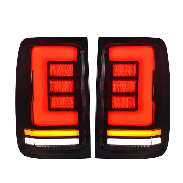 Smoked LED Tail Lights With Sequential Indicator Suitable For