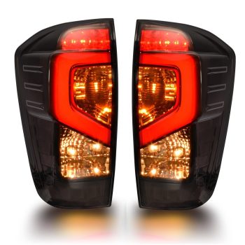 Smoked OEM Style LED Tail Lights Suitable For Nissan Navara NP300 D23 15-22